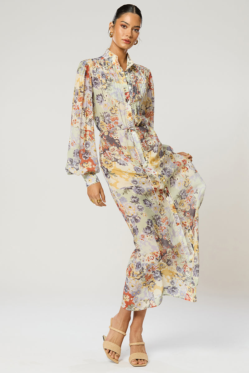 ONLGIZA S/L MAXI DRESS WVN