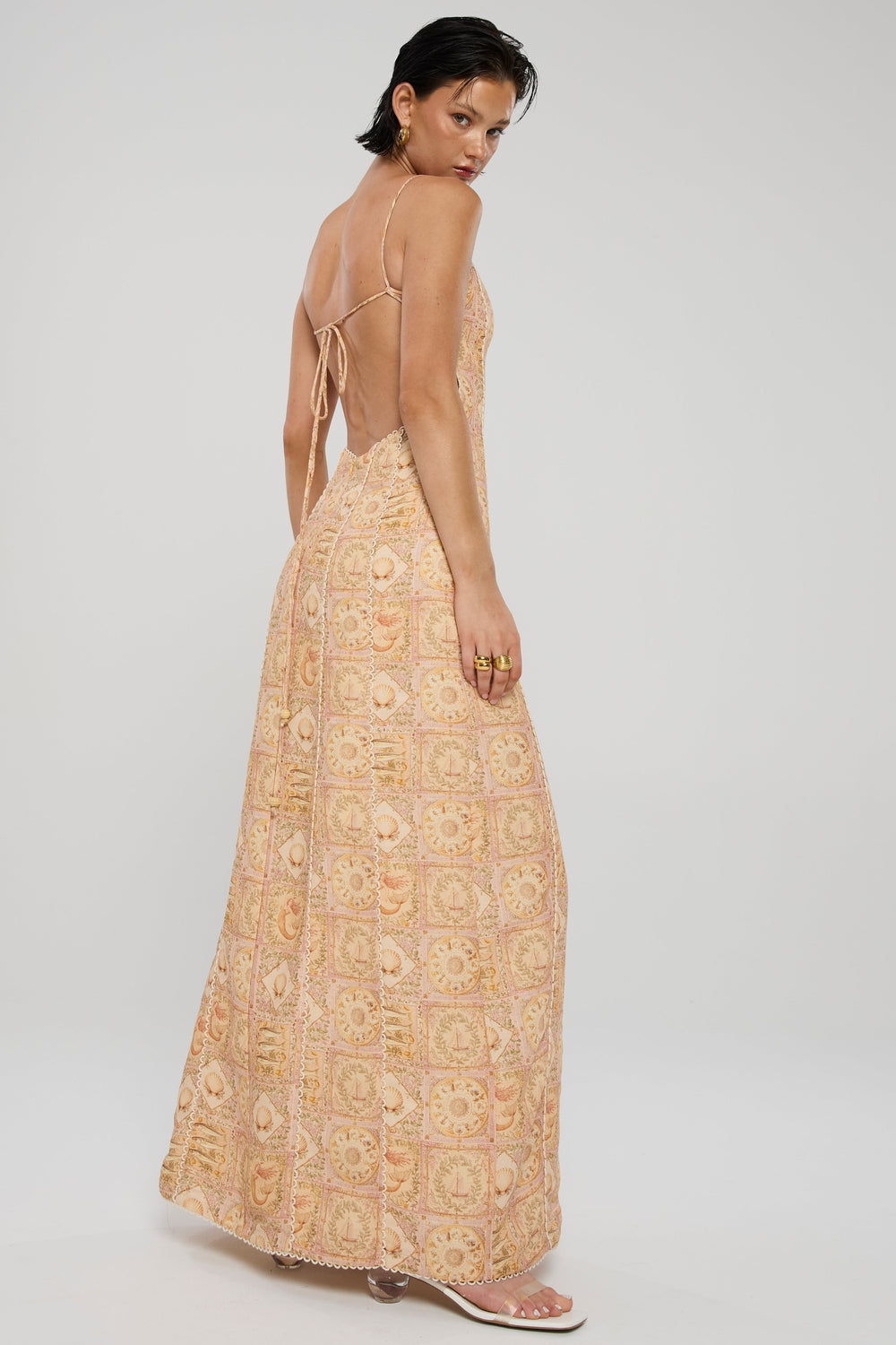 MORSKA PANEL MIDI DRESS – W I N O N A
