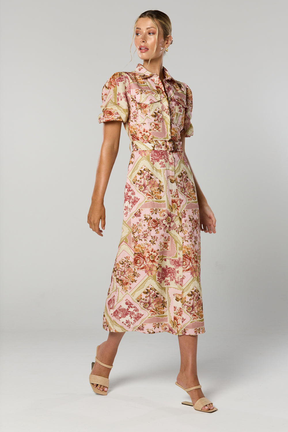 VAUGHN BELTED DRESS – W I N O N A