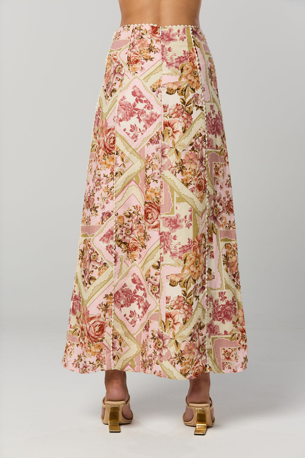 VAUGHN PANELLED SKIRT – W I N O N A