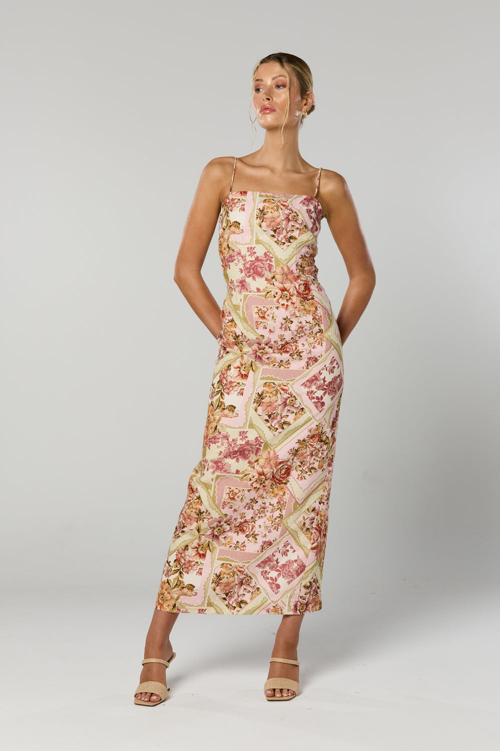 winona print mesh midi dress Buy WYNIFRED MESH MIDI DRESS