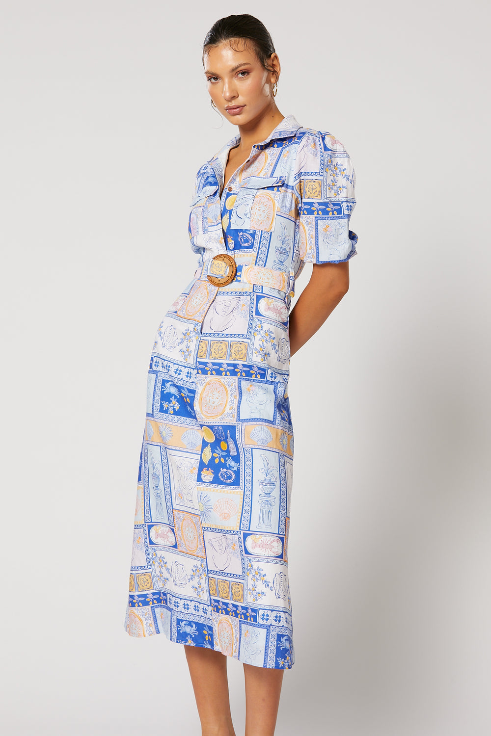 AMALFI MIDI DRESS  W I N O N A