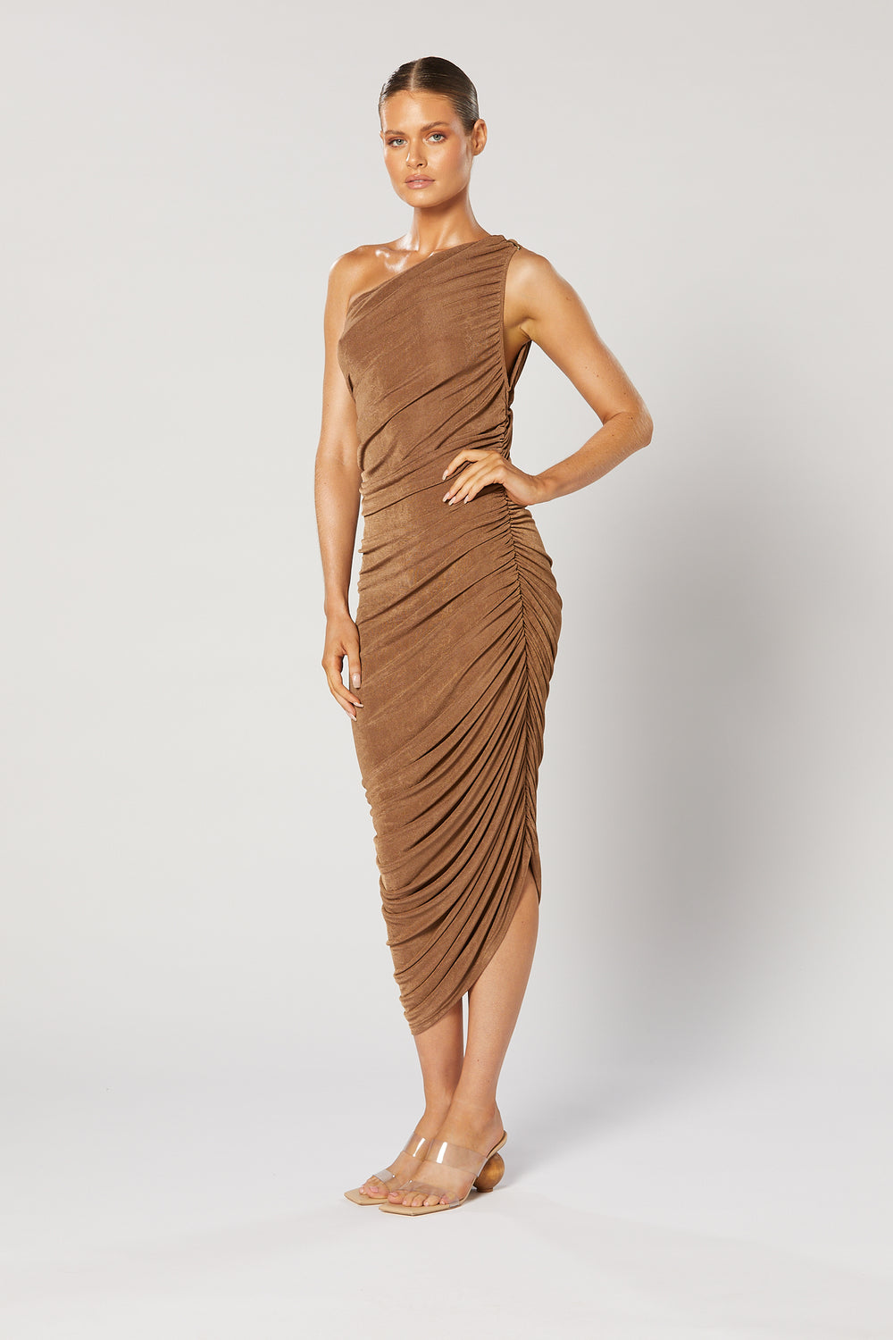 VALOR MIDI DRESS BRONZE W I N O N A VALOR MIDI DRESS BRONZE W I N O N A