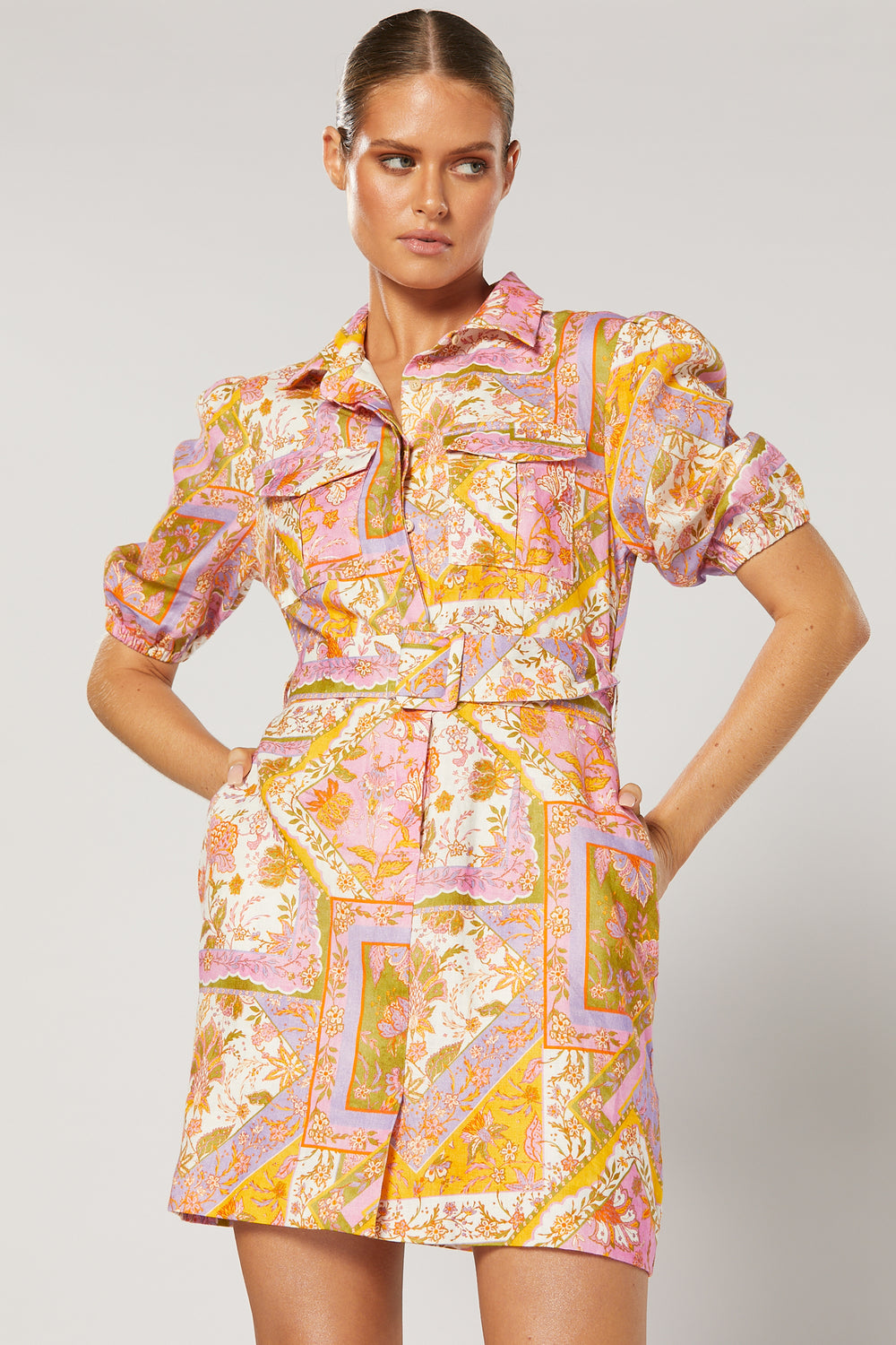 harlan mini dress HARLAN SHORT DRESS – W I N O N A