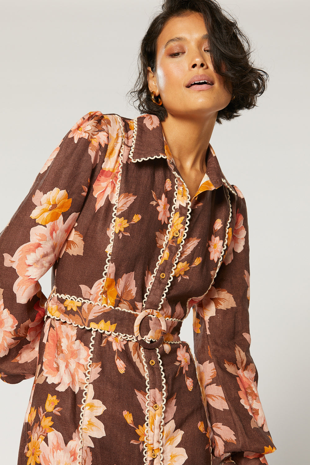 DAHLIA BUTTON MAXI DRESS