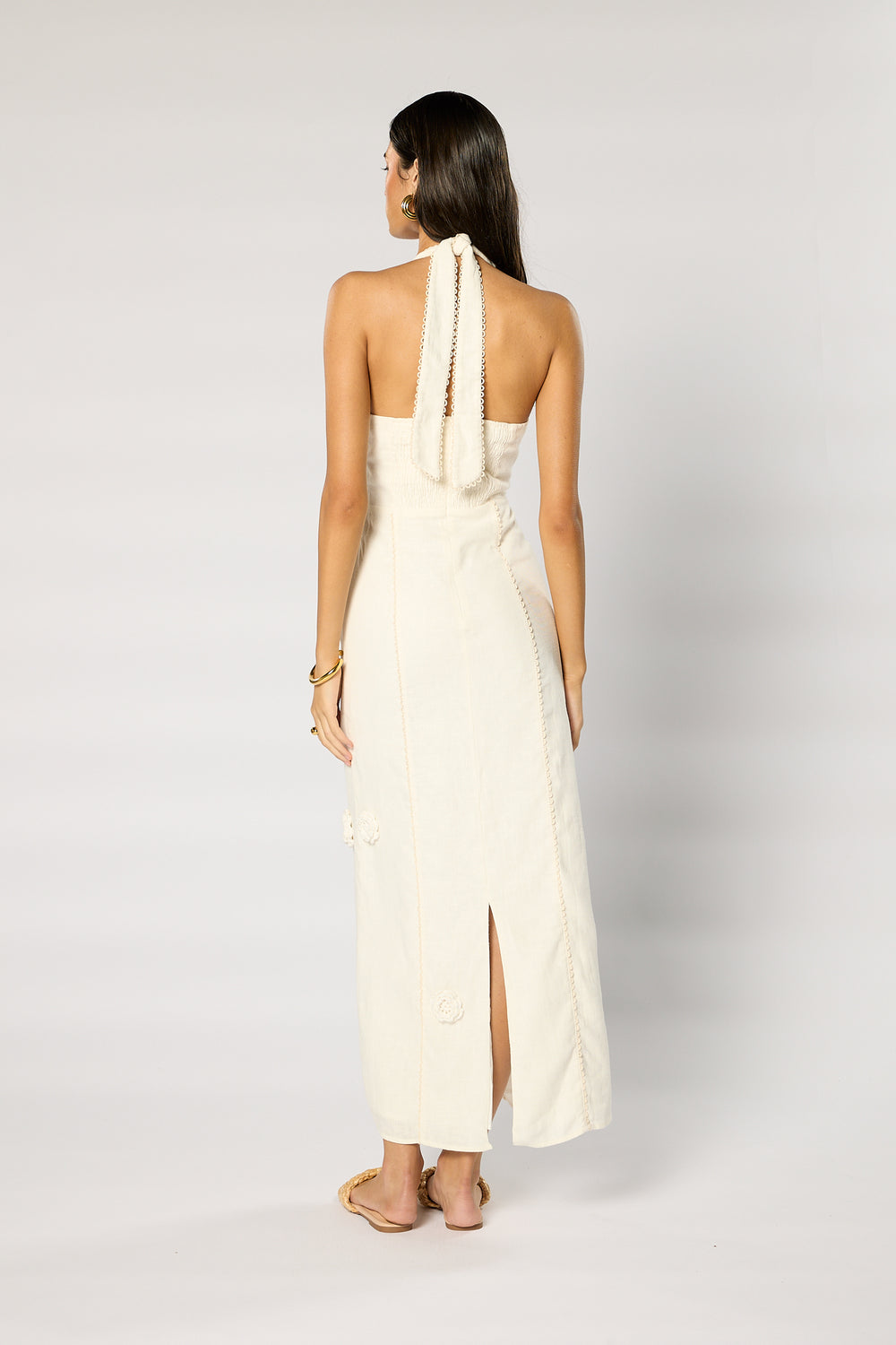 ROSALIND HALTER MAXI DRESS – W I N O N A