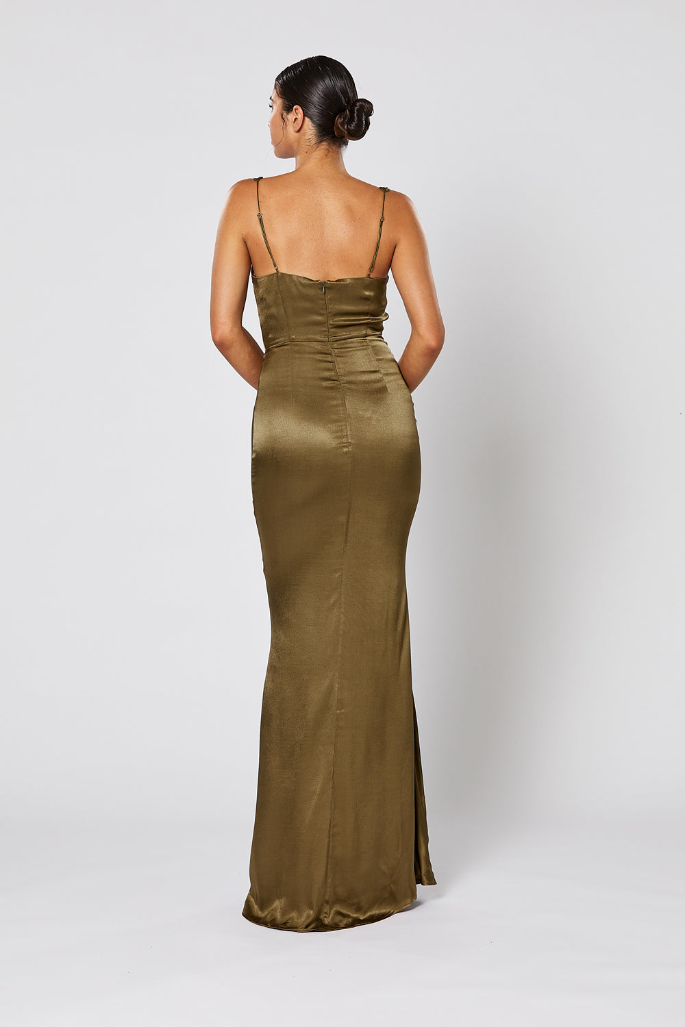 AMORE DRESS OLIVE – W I N O N A