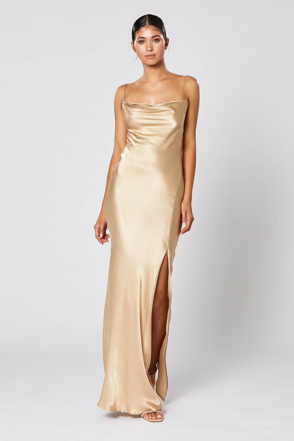 CHERI DRESS GOLD W I N O N A CHERI DRESS GOLD W I N O N A