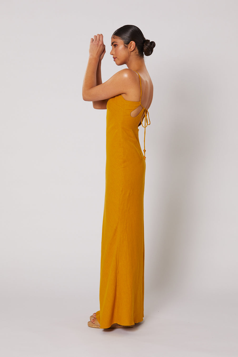 knee length dresses for ladies XANTHE MAXI DRESS – W I N O N A