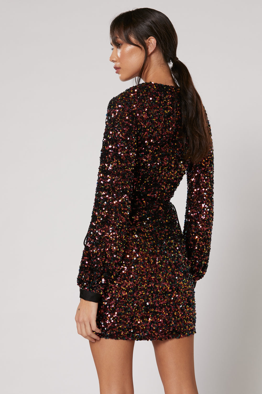 LUMI LACE UP DRESS