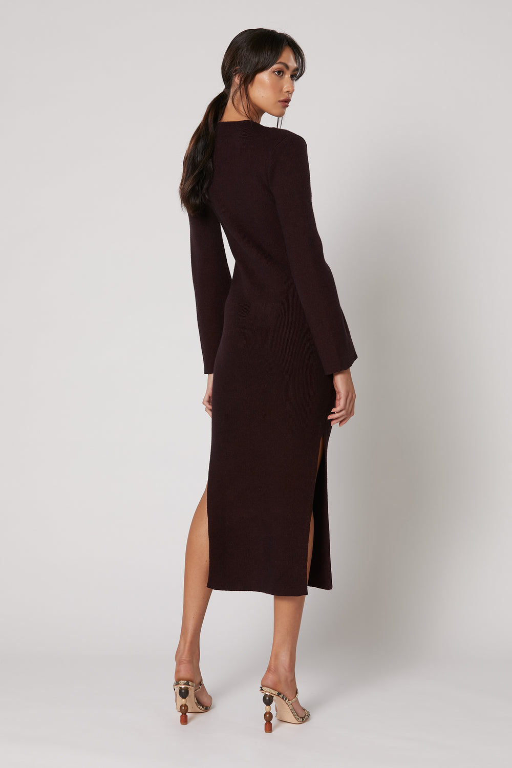 lana midi dress LANA MIDI DRESS WINE – W I N O N A