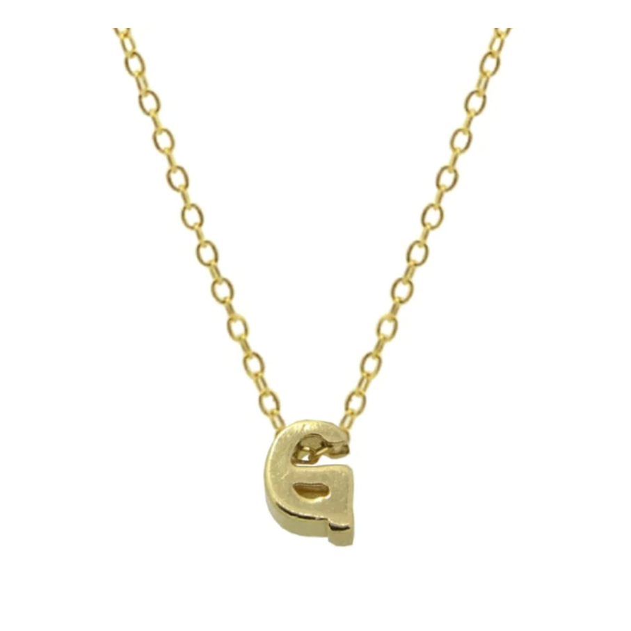 G initial deals necklace gold