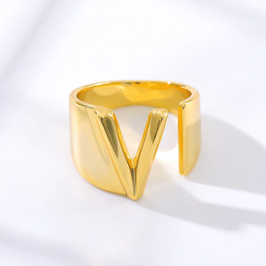 new design letter v-shape bangles jewelry| Alibaba.com