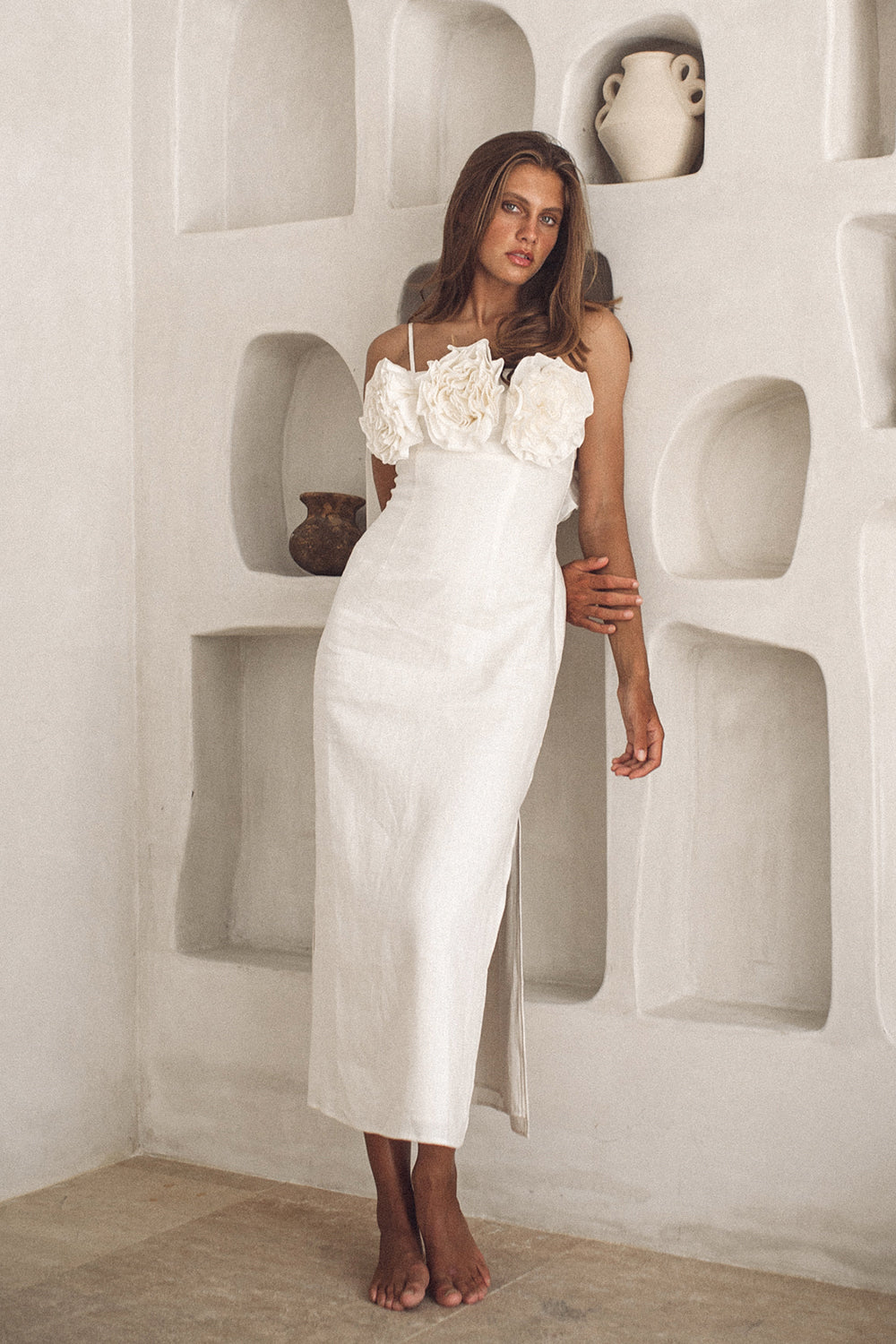 LULU RUFFLE DRESS W I N O N A LULU RUFFLE DRESS W I N O N A